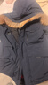 波司登羽絨服男女情侶同款加厚鵝絨大毛領(lǐng)商場(chǎng)同款外套B250242317 曬單實(shí)拍圖
