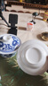 蓋碗大號500毫升特大號蓋碗單個(gè)480超大300ml400毫升陶瓷才三泡臺 夏荷480 曬單實(shí)拍圖