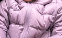 迷你巴拉【防水透濕】男女童保暖連帽三防保暖兒童羽絨外套2025年秋冬新款 粉紫70005 【白鴨絨-1000+潔凈度】 150 【充絨量65.2g】 曬單實(shí)拍圖