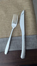 美廚（MAXCOOK）316L不銹鋼刀叉兩件套 切牛排專(zhuān)用西餐刀叉組合餐具全套MCGC4379 曬單實(shí)拍圖