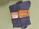 檀典中老年松口襪子加厚中長(cháng)筒棉襪毛圈襪不勒腳地板襪睡眠襪冬季加絨 深灰 鞋碼40-45碼左右男款3雙 曬單實(shí)拍圖