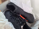 李寧運動(dòng)鞋男鞋輕便透氣網(wǎng)面拼接緩震跑步鞋黑色低幫軟底休閑慢跑鞋 【秋冬款防護革面】黑色(109款)-6 42 曬單實(shí)拍圖
