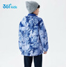 361°兒童外套24冬中大童棉服外套三防科技輕盈保暖兩件套 藍150 曬單實(shí)拍圖