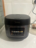 美的（Midea）電飯煲家用電飯鍋5L大容量4-5-8-10人多功能智能預約柴火飯煲湯煮粥蛋糕不粘內膽微壓飯煲MB-RE529 5L 【微壓燜香閥】高清炫彩屏 曬單實(shí)拍圖