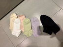 京東京造【10A抑菌】6雙女式純棉襪子夏季新疆棉防臭休閑透氣棉短筒襪女 曬單實(shí)拍圖