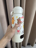 孕貝可燒開(kāi)便攜式恒溫杯 恒溫水壺嬰兒外出沖奶暖奶保溫杯 無(wú)線(xiàn)燒水杯 曬單實(shí)拍圖