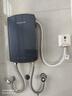 志高（CHIGO）即熱式電熱水器免儲水熱水器速熱式  7500W變頻恒溫小廚寶洗澡功率可調 大屏款包安裝 KBR-L75  曬單實(shí)拍圖