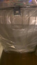 新秀麗（Samsonite）行李箱20英寸+28英寸拉桿箱子母套裝箱旅行密碼箱N(xiāo)X0銀色 曬單實(shí)拍圖
