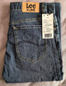 Lee涼涼褲723修身中腰直腳中深藍輕薄男牛仔褲潮流 曬單實(shí)拍圖