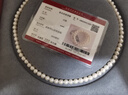京潤珍珠項鏈女925銀凌美淡水珍珠項鏈圓形強光小米珠疊戴生日禮物 曬單實(shí)拍圖