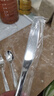 拾畫(huà)不銹鋼牛排刀叉勺 西餐餐具 加厚加長(cháng)餐刀叉子勺子三件套組合裝 曬單實(shí)拍圖