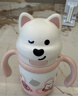 babycare西高地保溫杯學(xué)飲兒童寶寶學(xué)生上學(xué)水壺吸管直飲杯外出6月+-小粉 曬單實(shí)拍圖