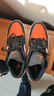 Jordan男休閑鞋喬丹 橙色扣碎AJ1 JORDAN 1運動(dòng)鞋553558-081白橙42 曬單實(shí)拍圖