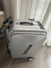愛(ài)爾威（Airwheel）電動(dòng)行李箱可騎行智能拉桿登機箱可坐可代步20英寸 SX豪華版一銀 曬單實(shí)拍圖