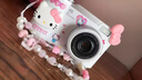 馥雨哈嘍kitty生日禮物女生送女朋友閨蜜學(xué)生黨兒童數碼相機復古CCD情人節拍立得濾鏡高清可傳手機 珍珠白+雙攝自拍+禮袋 8G內存+禮袋+貼紙*2+收納袋 曬單實(shí)拍圖