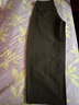 優(yōu)衣庫女裝針織廓形長(cháng)褲/彎刀鐮刀褲子483722 57 深橄欖色 L 曬單實(shí)拍圖