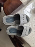 利達妮（TZLDN）按摩拖鞋男士室內家居腳底穴位浴室洗澡防滑足療家用涼拖鞋男四季 灰色 44-45 【適合43-44】 曬單實(shí)拍圖