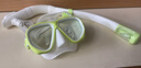 WATERTIME/水川 浮潛面罩潛水鏡呼吸管二件套面鏡呼吸器 鍍膜/白 曬單實(shí)拍圖