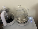 新功（SEKO） 全自動(dòng)上水電熱水壺玻璃保溫燒水壺噴淋蒸茶煮茶器花茶壺電茶壺W34 1L 蒸煮花茶爐 曬單實(shí)拍圖