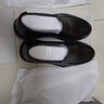 奧康（Aokang）官方春秋季流行商務(wù)休閑皮鞋男士舒適百搭一腳蹬鞋子男黑43碼 曬單實(shí)拍圖