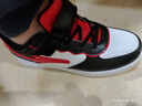 鴻星爾克（ERKE）童鞋男童中大童滑板鞋百搭兒童運動(dòng)鞋63121401017正黑/正白39 曬單實(shí)拍圖