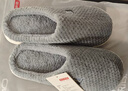 京東京造【厚底防滑】棉拖鞋男士冬季室內居家毛拖保暖半包深灰色42-43 曬單實(shí)拍圖