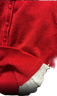 森馬（Semir）騏驥紅色毛衣女短款假兩件上衣26新蕾絲下擺兩穿內搭109126106001 曬單實(shí)拍圖