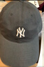MLB帽子男女情侶棒球帽軟頂鴨舌帽秋冬運動(dòng)帽四季3ACP7701N-50BKS-F 曬單實(shí)拍圖