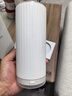 幾素桌面加濕器迷你臥室宿舍床頭家用空氣加濕器車(chē)載加濕器無(wú)線(xiàn)usb充電便攜純凈加濕送女男友生日禮物 白色電池款【4根濾芯+雙倍健康加濕】 曬單實(shí)拍圖