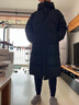 天石鵝絨羽絨服男士長(cháng)款加厚女款冬季戶(hù)外東北嚴寒保暖V060 黑色 男女同款 XL 180/100A 曬單實(shí)拍圖