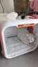 聚寵寵物貓咪烘干箱自動(dòng)狗狗吹風(fēng)機烘干家用洗澡拉毛吹毛機71升 Plus版(3500轉速7年保修 ) 曬單實(shí)拍圖