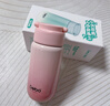 Debo德鉑保溫杯小巧便攜迷你包包杯口袋保溫杯高顏值 316不銹鋼升級款歐曼漸變粉 180ml 曬單實(shí)拍圖