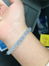 玉有情【自信之石】冰種海藍寶水晶手鏈男女款護身符招財手串送男友女友 曬單實(shí)拍圖
