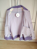 英氏（YEEHOO）女童棒球服兒童外套中大童裝長(cháng)袖上衣學(xué)院風(fēng)立領(lǐng)春裝 紫色 170 曬單實(shí)拍圖