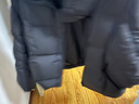 KBNE【90絨】黑色羽絨服女冬季氣質(zhì)短款外套秋冬加厚小個(gè)子面包服 黑色 M 曬單實(shí)拍圖