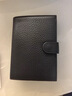日本新款 rfid防盜刷真皮超薄護照包多功能錢(qián)包證件夾保護套牛皮 黑色【加長(cháng)款】 曬單實(shí)拍圖
