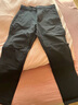 優(yōu)衣庫常規款男裝彈力長(cháng)褲/內里起毛休閑褲褲子479372 08 深灰色 M /170/80A 曬單實(shí)拍圖