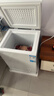 志高（CHIGO）小冰柜家用冷小型凍保鮮臥室冷柜 微霜儲存節能省電 【微霜制冷 一級節能】單溫白色 72L 曬單實(shí)拍圖