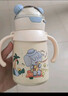 佩奇媽媽嬰幼兒保溫奶瓶保溫杯小月齡兒童吸管杯學(xué)飲杯1-3歲水杯 曬單實(shí)拍圖