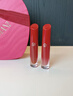 阿瑪尼紅管水唇紗唇釉#560春色 顯白桃花粉素顏口紅潤唇膏情人節禮物 曬單實(shí)拍圖