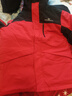 361°能暖科技兒童羽絨服2025冬男女中大童三防保暖外套 紅160 曬單實(shí)拍圖