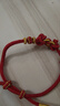 峨眉山紅繩手鏈馬年手繩男女同款情侶手鏈本命年新年生日禮物 曬單實(shí)拍圖