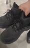 駱駝（CAMEL）加絨男鞋高幫休閑父親秋冬保暖棉鞋 K14C36L3635 黑色 42 曬單實(shí)拍圖