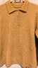 優(yōu)衣庫女裝柔滑棉質(zhì)POLO領(lǐng)針織衫/毛衣毛衫26春夏新款482971 03 灰色 XL 曬單實(shí)拍圖