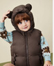 迷你巴拉（minibala）【三防】男女童羽絨馬甲寶寶保暖嬰兒背心2025冬 曬單實(shí)拍圖