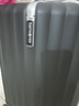 新秀麗（Samsonite）京東聯(lián)名定制款行李箱20英寸豎條紋拉桿箱黑色GU9密碼登機箱 曬單實(shí)拍圖