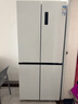 美菱（MeiLing）487升十字對開(kāi)四開(kāi)門(mén)超薄零嵌入式冰箱一級能效雙變頻無(wú)霜底部散熱補貼冰箱BCD-487WP9CZX 曬單實(shí)拍圖