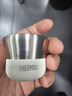 膳魔師（THERMOS）保溫水杯子品茗杯小茶杯TCMU-200cup-WH 曬單實(shí)拍圖