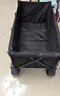 原始人戶(hù)外露營(yíng)折疊推車(chē)營(yíng)地車(chē)手拉拖車(chē)野餐野營(yíng)拖車(chē)遛娃便攜買(mǎi)菜小拉車(chē) 300L 曜石黑-可后開(kāi)+萬(wàn)向輪+加厚桌板 曬單實(shí)拍圖