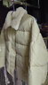 香影短款輕薄羽絨服女2025冬季新款氣質(zhì)毛絨翻領(lǐng)卡其色白鴨絨外套 卡其 M 160/84A/95-110斤 曬單實(shí)拍圖